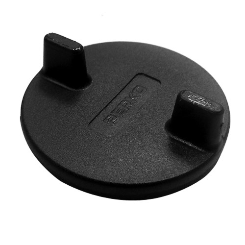 Perko 1313 Gas Fill Replacement Cap, Non-Locking, Black Polymer