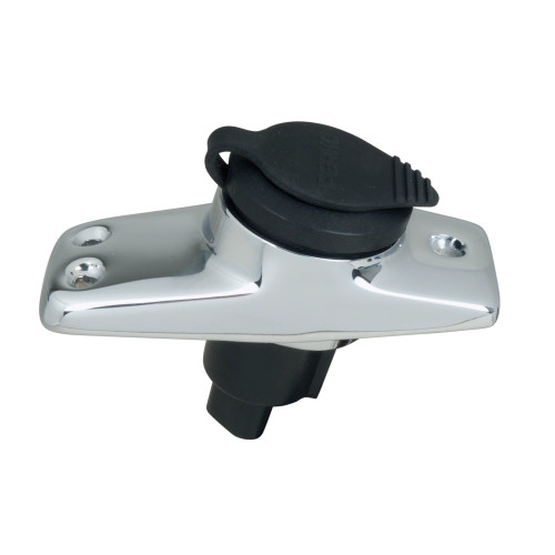 Perko 1059 Plug-In Pole Light Base, For 1343, 1348, 1400, 1451 and 1470 Series, 2-Pin, 16 Degree Rake - Apollo Lighting