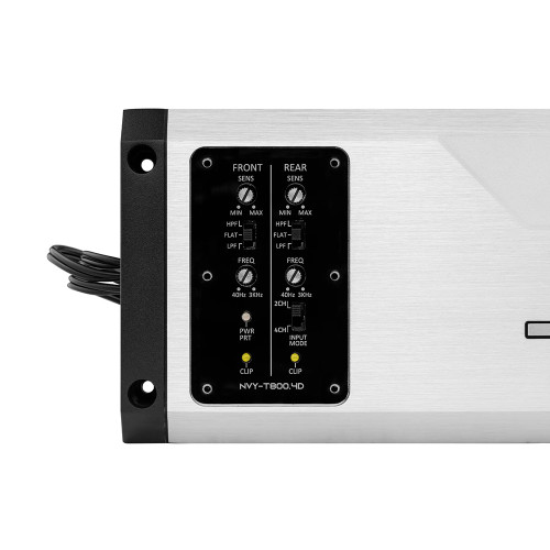 DS18 - Marine Waterproof Amplifier - Class D Full-Range, 4 Ohms, 200x4 RMS, 4-Channel
