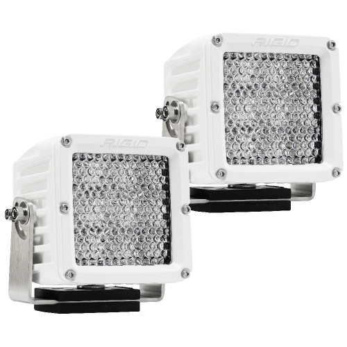RIGID Industries - D-XL PRO Light Pods - Diffused LED, Pair, White