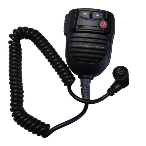 Standard - Horizon Replacement VHF MIC - For GX5500S, GX5500SM, Black