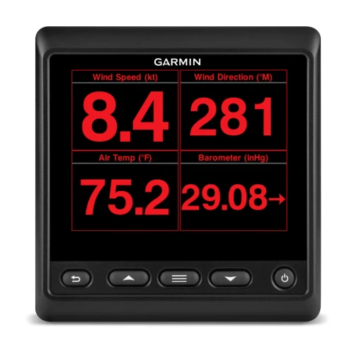 Garmin Marine Instrument Display, NMEA 2000, Glass-Bonded Lens