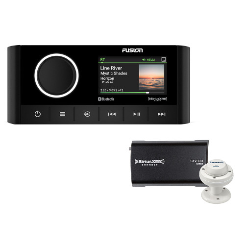 Fusion - Apollo MS-RA670 Stereo - With SiriusXM SXV300 Connect Tuner & Marine/RV Antenna - Apollo Lighting