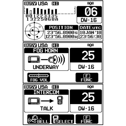 Standard Horizon - GX2400B Matrix Black VHF - With AIS, Integrated GPS, NMEA 2000 30W Hailer, Speaker Mic