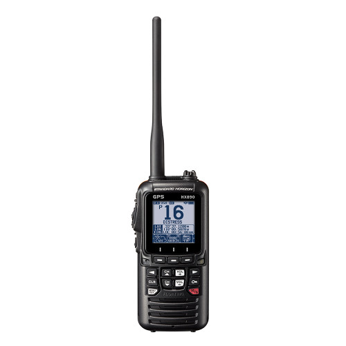 Standard Horizon - HX890 Floating 6 Watt Class H DSC Handheld VHF/GPS - Black