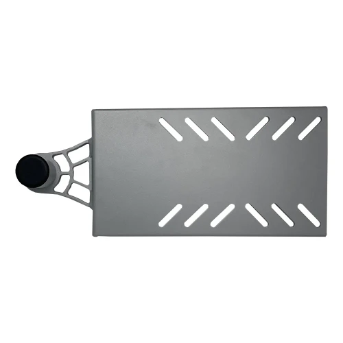 TACO Marine ShadeFin Mini Swivel Seat Mount, For Standard 4-Screw Swivel Seats, 6061 Aluminum, Misty Silver Finish