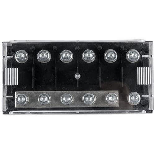 Victron Energy 6-Way MEGA Fuse Holder, Busbar, 250A, 70V DC