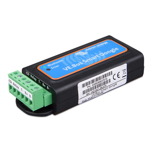 Victron Energy VE.Bus Smart Dongle, For VE.Bus Inverters and Inverter/Chargers, Bluetooth, Voltage/Temperature Sensing