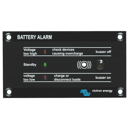 Victron Energy Battery Alarm GX Panel, 12/24V, Audible and Visual Alarms, Potential-Free NO/NC Contact - Apollo Lighting