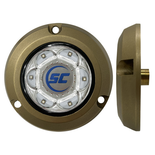 Shadow-Caster - SC2 Series Bronze Surface Mount Underwater Light