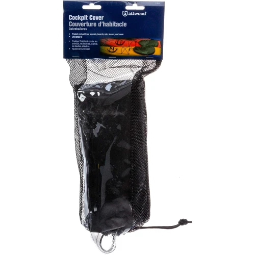 Attwood Marine Universal Fit Kayak Cockpit Cover and Spray Skirt, Fits up to 40 in x 22 in, 210 Denier Nylon