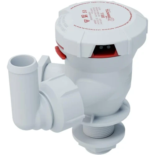 Attwood Marine Tsunami Mk2 T500 Livewell Aerator Pump, 12V, 500 GPH
