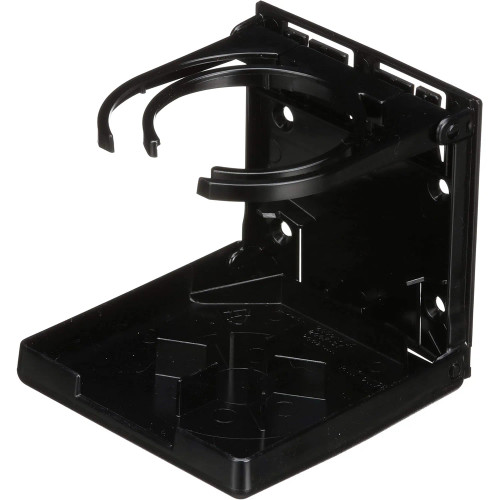 Attwood Marine Fold-Up Drink Holder, Dual Ring, Polycarbonate, 7/8 in Closed Depth - Apollo Lighting