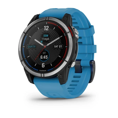 Garmin Quatix 7 Series Marine GPS Smartwatch, For Compatible Garmin Chartplotters, Autopilot and Fusion Control, 10 ATM