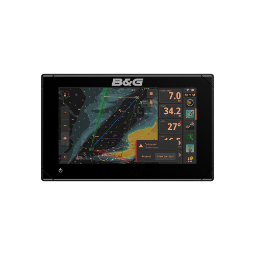 B&G Zeus S Chartplotter/Fishfinder, SolarMax IPS Touchscreen, CHIRP Sonar, NMEA 2000, Wi-Fi, Ethernet, IPX6/IPX7