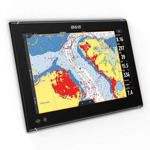 B&G Zeus 3S Glass Helm Multifunction Display, NMEA 2000, 12/24V, IPX6, 1080p, Wi-Fi