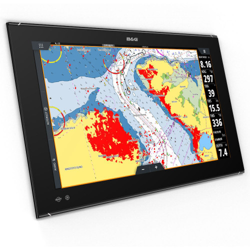 B&G Zeus 3S Glass Helm Multifunction Display, NMEA 2000, 12/24V, IPX6, 1080p, Wi-Fi