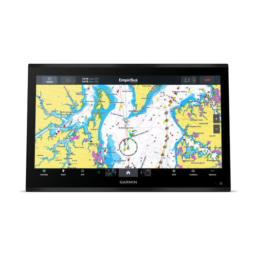Garmin GPSMAP 9000 Series Premium Chartplotter, BlueNet, NMEA 2000