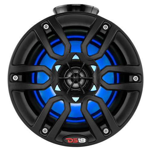 DS18 - HYDRO 6.5" Compact Wakeboard Pod Tower - With RGB Light, 300W
