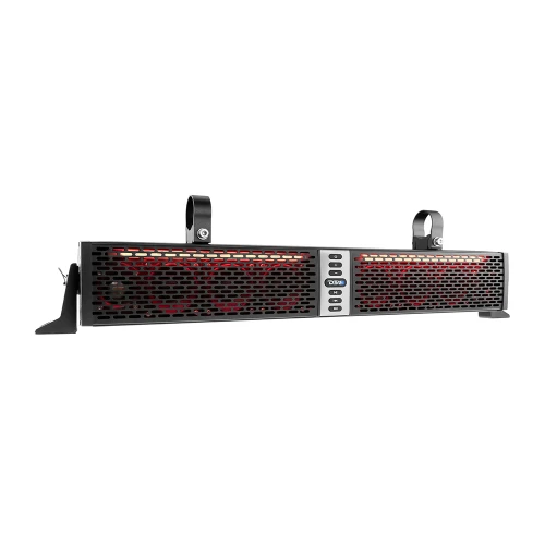 DS18 - Hydro 30" Amplified 2-Way Sound Bar Speaker System - With Bluetooth RGB Lights, 700W, Waterproof