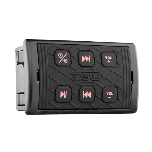 DS18 - Marine Waterproof Bluetooth Streaming Audio Receiver Controller - For Android & iPhone
