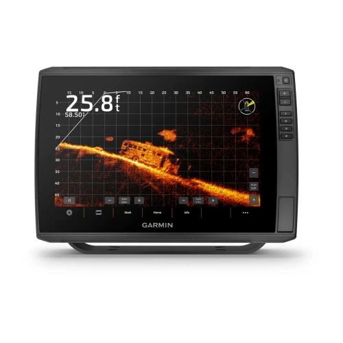 Garmin ECHOMAP Ultra 2 Chartplotter/Fishfinder Combo, LiveScope Support, SideVü Sonar, ClearVü Sonar, Multi-Band GPS, Wi-Fi Networking, NMEA 2000