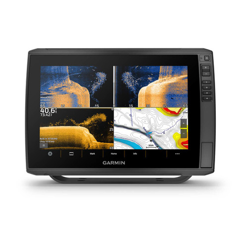Garmin ECHOMAP Ultra 2 Chartplotter/Fishfinder Combo, LiveScope Support, SideVü Sonar, ClearVü Sonar, Multi-Band GPS, Wi-Fi Networking, NMEA 2000