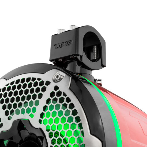 DS18 - HYDRO 10" Neodymium Marine Towers - With Built-In Passive Radiator, 1" Driver RGB LED Lights