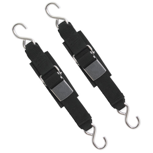 BoatBuckle - Stainless Steel Kwik-Lok Transom Tie-Downs
