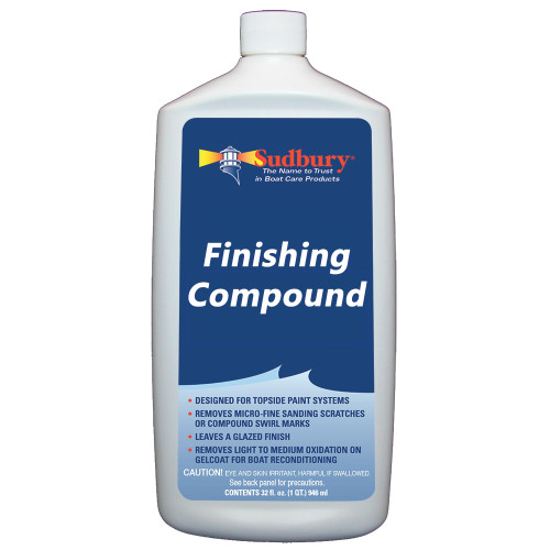 Sudbury - Finishing Compound - 32oz Liquid