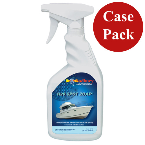 Sudbury - H2O Spot Zoap - 32oz, Case of 6