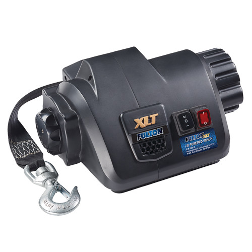 Fulton - Powered Marine Winch - With Remote, Boats up to 20 Ft