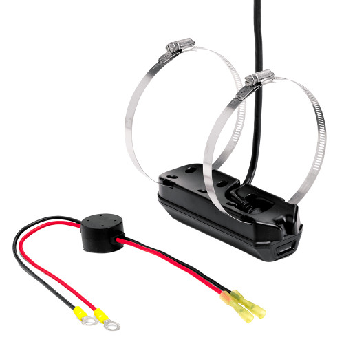 Humminbird - MEGA DI+ Dual Spectrum CHIRP Trolling Motor Transducer - With Temp, for SOLIX