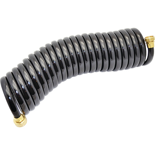 Johnson Pump - Coiled Washdown Hose - 25", 1/2" Diameter