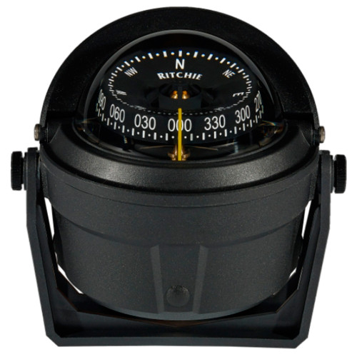 Ritchie - Voyager Bracket Mount Compass - Wheelmark Approved, for Lifeboat & Rescue Boat Use