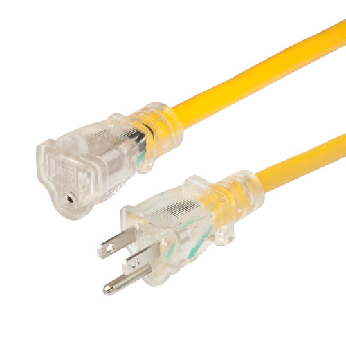 Marinco - 14/3 Lighted Extension Cord - Non-Locking, 15A