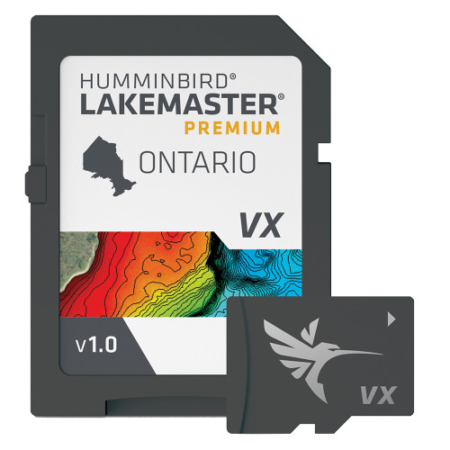 Humminbird - LakeMaster Map Card