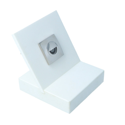 Futura - LED Square Courtesy Light - Chrome, 10-30V DC, 3000K, 12lm, IP65
