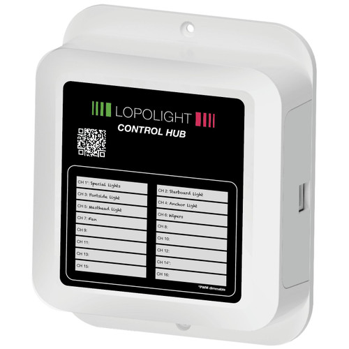 Lopolight MFD Control Hub, 10-32V DC, 16-Channel, 10A Total