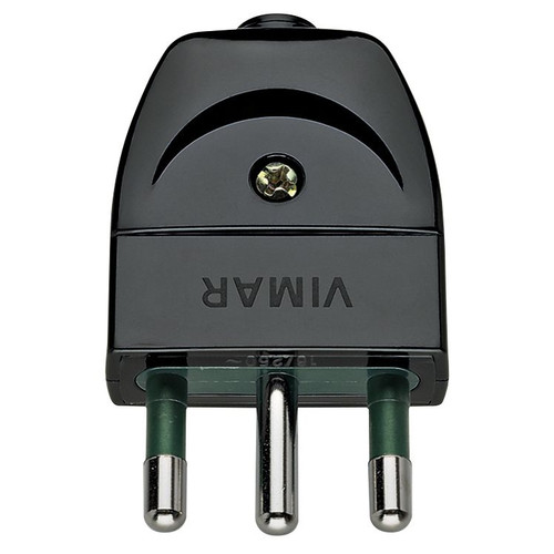 Vimar Supernova S17 2P+E Axial Plug, 16A, 250V, IP20