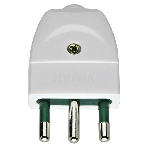 Vimar Supernova S17 2P+E Axial Plug, 16A, 250V, IP20