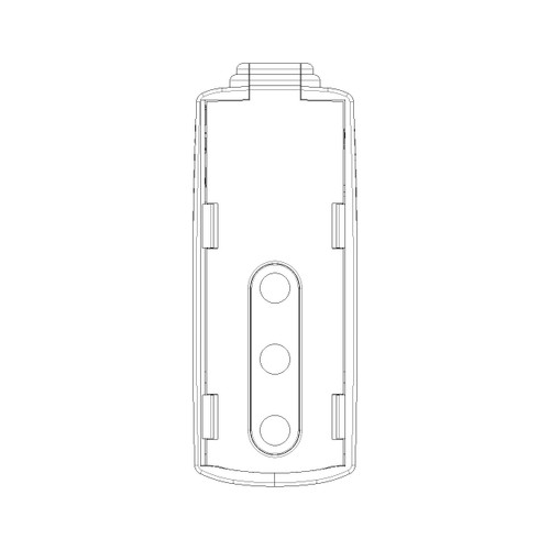 Vimar Supernova SPA11 Italian Standard Flat Plug, 2P+E, 10A, 250V, 90 Degree Cable Entry, IP20, Screwed Terminal