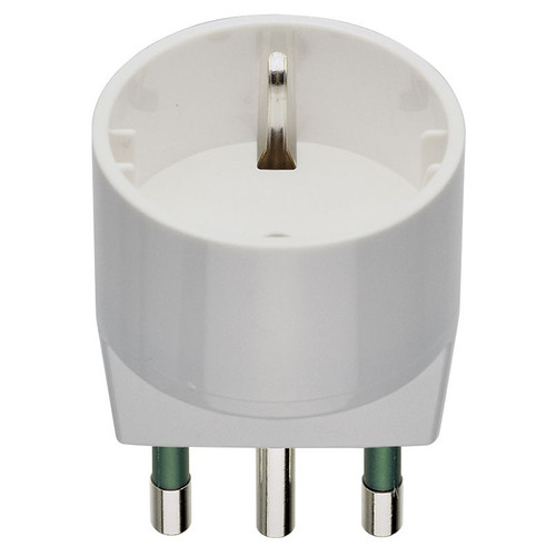Vimar Sicury S17 to P30 Socket Adapter, 2P+E, 16A, 250V, 1500W
