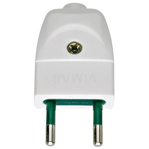 Vimar Supernova Series 2P 10A S10 Axial Plug, 250V, SICURY - Apollo Lighting