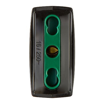 Vimar Supernova Series 2P+E P17/11 Axial Socket Outlet, 16A, 250V, IP20, Screw Terminal, Halogen-Free Thermoplastic
