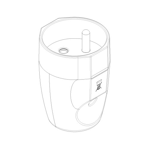Vimar Supernova 2P+E French Axial Socket Outlet, 16A, 250V, IP20, Screw Terminal, Halogen-Free - Apollo Lighting