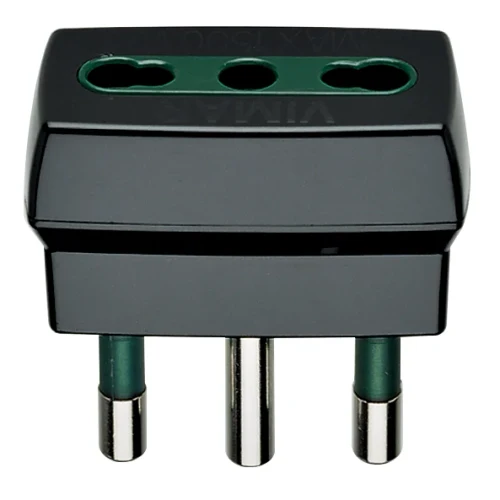 Vimar Supernova S17 Adapter with P17/11 Outlet, 250V, 16A, 1500W