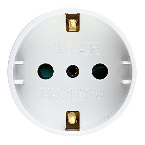 Vimar - SICURY Series - S11 Adaptor + P30 Outlet - White - Apollo Lighting Vimar - SICURY Series - S11 Adaptor + P30 Outlet - White - Apollo Lighting