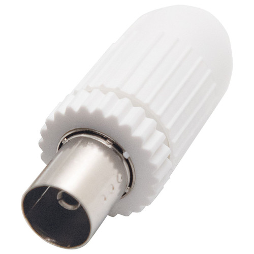 Vimar Coaxial TV-RD-SAT Female Axial Connector, RG59, 75 Ohm