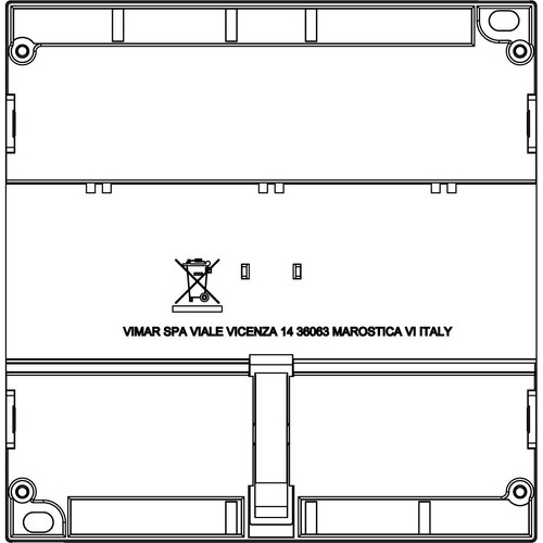 Vimar By-me Plus 4-Relay Actuator 24V, 12-24V AC/DC SELV, 10A, DIN Rail